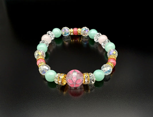 幸せの桜ブレスレット