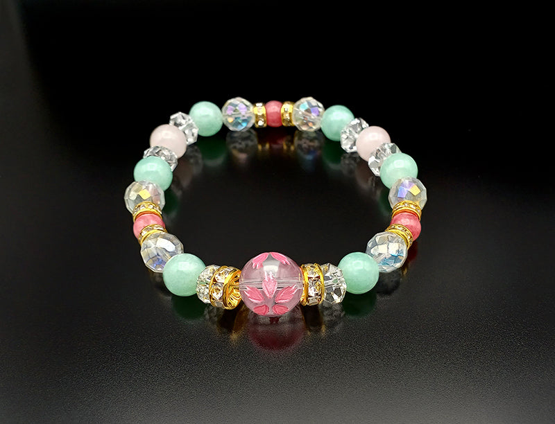 幸せの桜ブレスレット